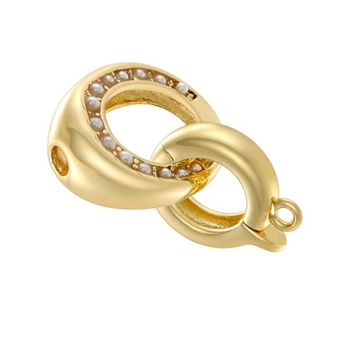 Modische Halskette und kürzer Verschluss mit kubischen Zirkonia-Steckern in eleganten Designs Modische Halskette und kürzer Verschluss mit kubischen Zirkonia-Steckern in eleganten Designs von RETUOLWAG