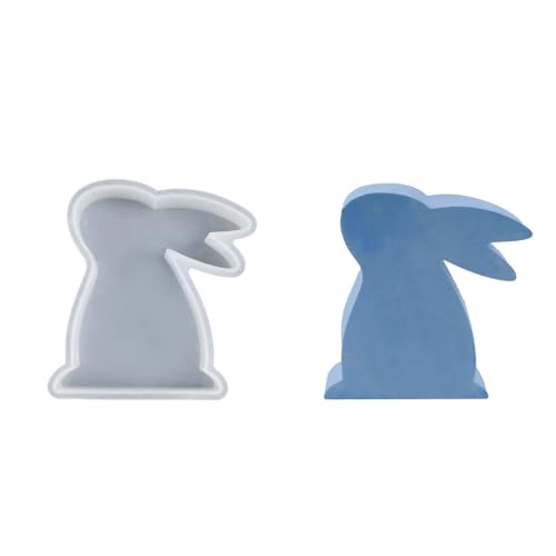 Osterform, flexible Silikonform, Heimdekoration, Epoxidharz-Formen, handgefertigt von RETUOLWAG