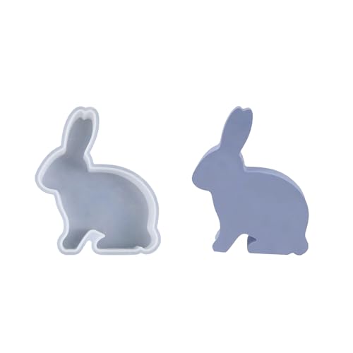 Osterform, flexible Silikonform, Heimdekoration, Epoxidharz-Formen, handgefertigt von RETUOLWAG