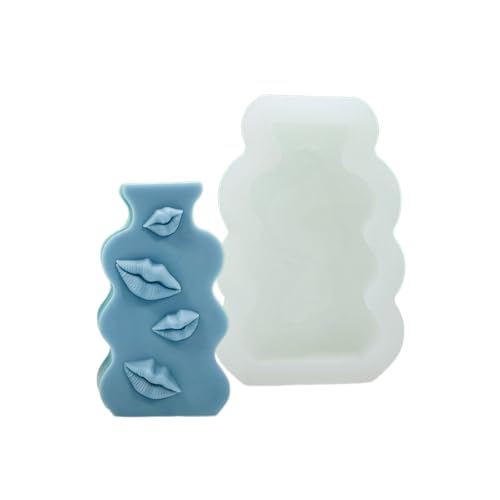 Pucker Up Lippen Silikonformen Kuss Lippenmund Kerzenformen Gips Epoxidharz Formen Backen Für Kerzenherstellung Pucker Up Lippen Form Kuss Lippenmund Silikon Backpflaster von RETUOLWAG