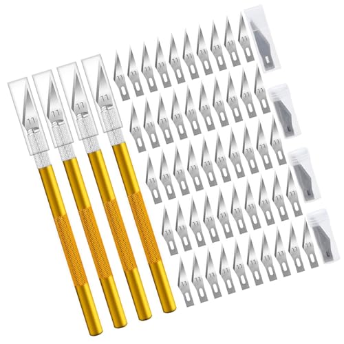 RETUOLWAG 2 Set Carving Cutter Set Chirurgische Skalpels Bastelwerkzeuggravurten Mit Austauschbarem Handwerk RETUOLWAG 2 Set Carving Cutter Set Chirurgische Skalpels Bastelwerkzeuggravurten Mit Austauschbarem Handwerk von RETUOLWAG