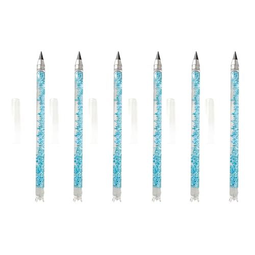 RETUOLWAG 6pcs Drift Sand Tinteless Bleistift Löschbar Stift Wiederverwendbarer Tintenloser Bleistift Für Schüler Zeichnen Von Skizzierenden Bürovorräte RETUOLWAG 6pcs Drift Sand Tinteless Bleistift Löschbar Stift Wiederverwendbarer Tintenloser Bleistift Für Schüler Zeichnen Von Skizzierenden Bürovorräte von RETUOLWAG