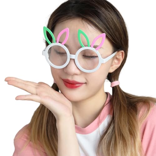 RETUOLWAG Brille Ostern Party Kostüm Pretend Eyewear Party Fun Punk Foto Requisiten Coole Party Brille Nachtclub RETUOLWAG Brille Ostern Party Kostüm Pretend Eyewear Party Fun Punk Foto Requisiten Coole Party Brille Nachtclub von RETUOLWAG