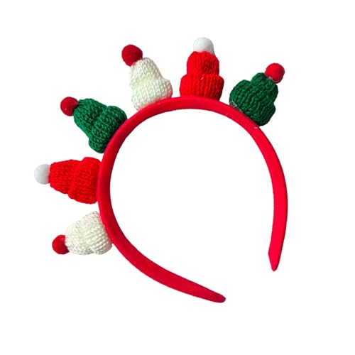RETUOLWAG Bunte Weihnachtsmannmütze, Stirnband, Weihnachtsdekoration, Neujahrsdekoration, Familienfeier-Kopfschmuck RETUOLWAG Bunte Weihnachtsmannmütze, Stirnband, Weihnachtsdekoration, Neujahrsdekoration, Familienfeier-Kopfschmuck von RETUOLWAG