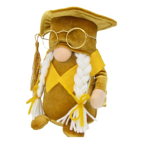 RETUOLWAG Doktorhut zum Schulabschluss, dekorativer Hut, gesichtslose Dekorationen für Feiertage, Party-Dekorationen RETUOLWAG Doktorhut zum Schulabschluss, dekorativer Hut, gesichtslose Dekorationen für Feiertage, Party-Dekorationen von RETUOLWAG