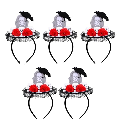 RETUOLWAG Einzigartige Halloween-Festival-Kopfbedeckung, lustige Halloween-Party-Kopfbedeckung, Zubehör für Maskeraden und Veranstaltungen RETUOLWAG Einzigartige Halloween-Festival-Kopfbedeckung, lustige Halloween-Party-Kopfbedeckung, Zubehör für Maskeraden und Veranstaltungen von RETUOLWAG