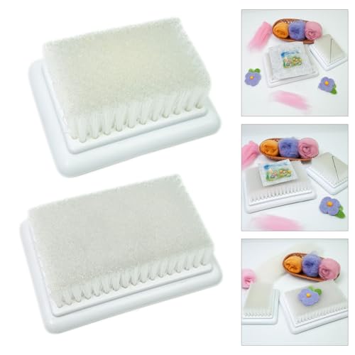 RETUOLWAG Filznadelmattenpinsel, Filzmatte, Pinsel, Stickerei, Nähen, Stanzen, Basteln, Filznadelwerkzeug, Filznadelbürste RETUOLWAG Filznadelmattenpinsel, Filzmatte, Pinsel, Stickerei, Nähen, Stanzen, Basteln, Filznadelwerkzeug, Filznadelbürste von RETUOLWAG