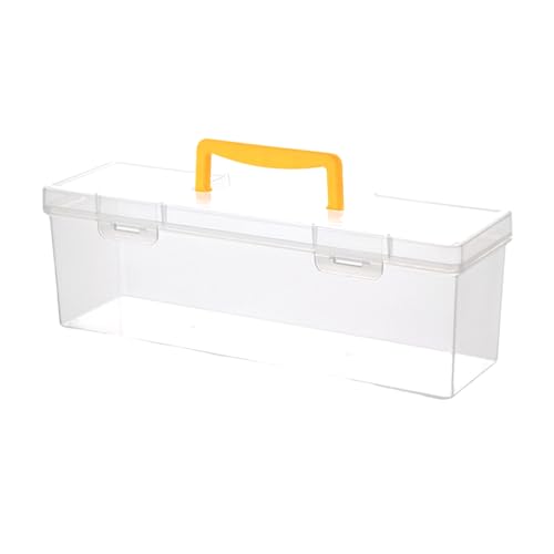 RETUOLWAG Großkapazität Trading Card Storage Box Clear Game Card Organisatoren Multifunktionale Acryl Deckbox Für Enthusiasten Spielen Fall Organisatoren Handelsporte Sportkarten Container von RETUOLWAG