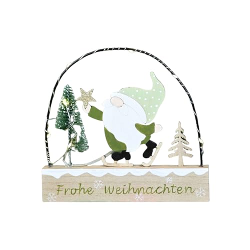 RETUOLWAG Handgefertigte Holzfiguren, Weihnachten, Tischdekoration, für Weihnachten, Heimdekorationen RETUOLWAG Handgefertigte Holzfiguren, Weihnachten, Tischdekoration, für Weihnachten, Heimdekorationen von RETUOLWAG