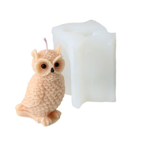 RETUOLWAG Handgefertigte Silikonformen mit stehenden Eule, Duft, Papageien, Tierornamente, Bastelbedarf RETUOLWAG Handgefertigte Silikonformen mit stehenden Eule, Duft, Papageien, Tierornamente, Bastelbedarf von RETUOLWAG