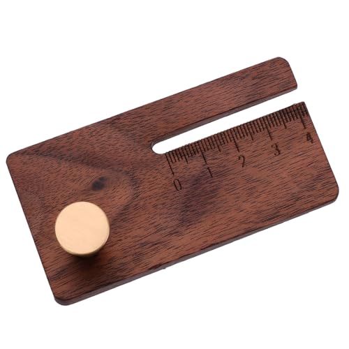 RETUOLWAG Holz-Leder-Zerkleinerer, Stanzwerkzeug, Leder, Nähhilfe, Platte, einfach zu bedienen, Lederwaren-Zubehör, Holzzerkleinerungsplatte, Werkzeug für Lederhandwerk von RETUOLWAG