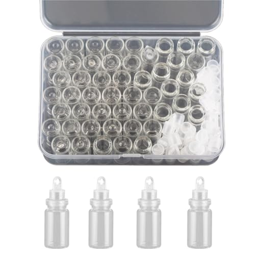 RETUOLWAG Klare Glasflaschen Basteln Orament Schöne Schmuck Schlüsselbundglasflaschen Für Handwerk Hochzeits Und Kunstprojekte Partyzubehör RETUOLWAG Klare Glasflaschen Basteln Orament Schöne Schmuck Schlüsselbundglasflaschen Für Handwerk Hochzeits Und Kunstprojekte Partyzubehör von RETUOLWAG