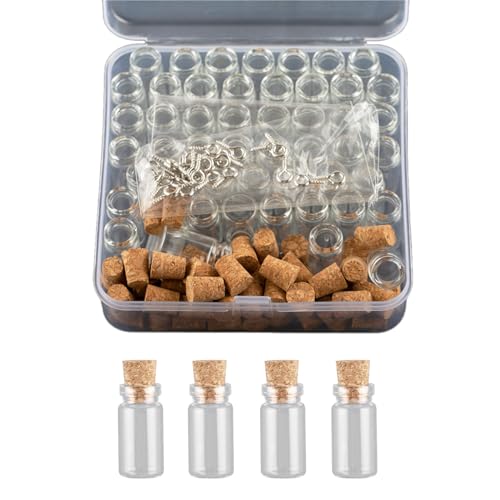 RETUOLWAG Klare Glasflaschen Basteln Orament Schöne Schmuck Schlüsselbundglasflaschen Für Handwerk Hochzeits Und Kunstprojekte Partyzubehör RETUOLWAG Klare Glasflaschen Basteln Orament Schöne Schmuck Schlüsselbundglasflaschen Für Handwerk Hochzeits Und Kunstprojekte Partyzubehör von RETUOLWAG