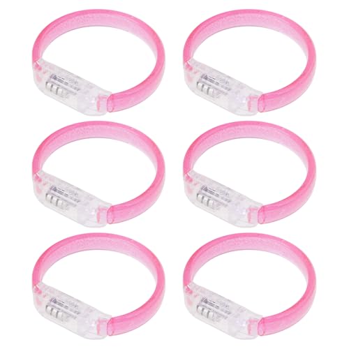 RETUOLWAG Leuchtende LED Armbänder Kunststoff 8x1.3 cm Handgelenk Dekoration Buntes Licht Für Geburtstagsfeier Und Konzerte 10pcs Leuchten Armbänder Leuchten RETUOLWAG Leuchtende LED Armbänder Kunststoff 8x1.3 cm Handgelenk Dekoration Buntes Licht Für Geburtstagsfeier Und Konzerte 10pcs Leuchten Armbänder Leuchten von RETUOLWAG