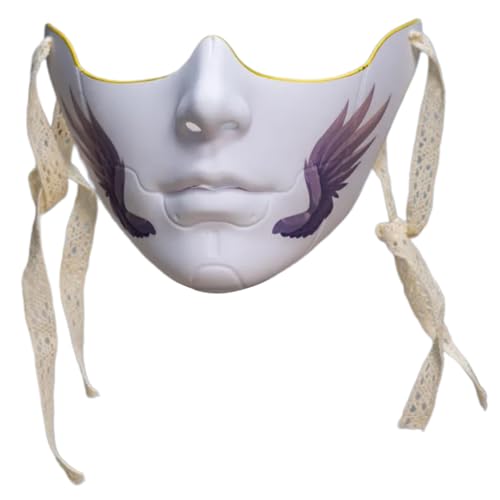 RETUOLWAG Maskerade Beauty Mechanische Halbgesichtsparty Halloween Cosplay für Frauen Männer Ästhetik RETUOLWAG Maskerade Beauty Mechanische Halbgesichtsparty Halloween Cosplay für Frauen Männer Ästhetik von RETUOLWAG