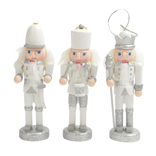 RETUOLWAG Mehrzweck-Nussknacker, Soldaten für Weihnachten, handbemalt, Holzdekorationen, tragbar für den Haushalt RETUOLWAG Mehrzweck-Nussknacker, Soldaten für Weihnachten, handbemalt, Holzdekorationen, tragbar für den Haushalt von RETUOLWAG