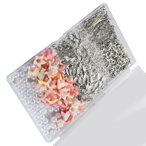 RETUOLWAG Set mit 50 modischen Engel-Anhängern, Charm-Anhänger mit bunten Perlen, für den täglichen Gebrauch, stilvolle Outfits, Hochzeits-Bastelbedarf RETUOLWAG Set mit 50 modischen Engel-Anhängern, Charm-Anhänger mit bunten Perlen, für den täglichen Gebrauch, stilvolle Outfits, Hochzeits-Bastelbedarf von RETUOLWAG