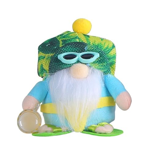 RETUOLWAG Strand-Zwerge, Sandspielzeug, ältere Menschen, Bauernhäuser, Zwerge, Display, Bikinis, Figur, Dekoration, Regalsitzer von RETUOLWAG