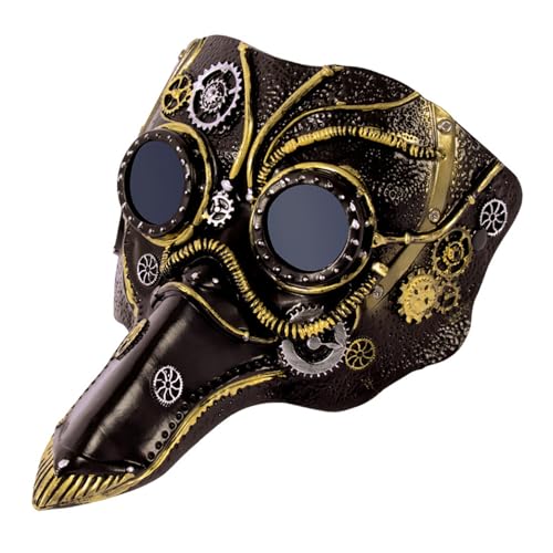 RETUOLWAG Vogelgesicht Halloween Cosplay Vogelgesicht Halloween Langer Schnabel Gesicht für Halloween Cosplay Partys von RETUOLWAG