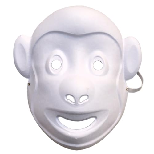 RETUOLWAG Weißes lackierbares Kostüm, Vollgesicht, bemalbar, weiß, einfarbig für Dekorationen RETUOLWAG Weißes lackierbares Kostüm, Vollgesicht, bemalbar, weiß, einfarbig für Dekorationen von RETUOLWAG