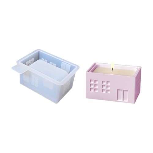 Schornsteinhaus-Tassenformen, handgefertigt, aus Silikon für Halter, Kaminhaus, Tasse, Epoxidharz, Vorratsglas aus Silikon Schornsteinhaus-Tassenformen, handgefertigt, aus Silikon für Halter, Kaminhaus, Tasse, Epoxidharz, Vorratsglas aus Silikon von RETUOLWAG