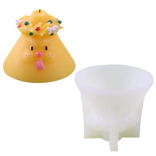 Silikon-Formen mit Cartoon-Weihnachtskranz, Epoxidharz, Silikonformen, Seifenherstellung, Formen für Epoxidharz, Seife Silikon-Formen mit Cartoon-Weihnachtskranz, Epoxidharz, Silikonformen, Seifenherstellung, Formen für Epoxidharz, Seife von RETUOLWAG