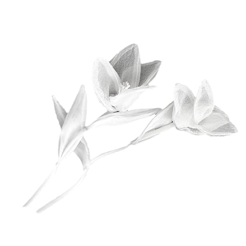 Stoff-Blumen-Applikation, handgefertigt, Kleider-Herstellung, Zubehör, 3D-Blumenaufnäher, Kleidungsdekoration, Aufnähapplikationen von RETUOLWAG