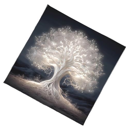 Tarots Tischdecke, Altar, Tuch, weißer Baum, Astrologie, Tischdecke, Wahrsagungskarte, Wandteppich, Wanddekoration, Baummuster, Tarot-Karte, spirituelle Decktuch Tarots Tischdecke, Altar, Tuch, weißer Baum, Astrologie, Tischdecke, Wahrsagungskarte, Wandteppich, Wanddekoration, Baummuster, Tarot-Karte, spirituelle Decktuch von RETUOLWAG
