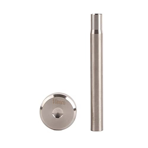 10mm Rivet Punch Tool | Leather Craft Button & Snap Installer | Stainless Steel Base Kit for DIY/Home | 110mm Rod Included 10mm Rivet Punch Tool | Leather Craft Button & Snap Installer | Stainless Steel Base Kit for DIY/Home | 110mm Rod Included von REXVTNS