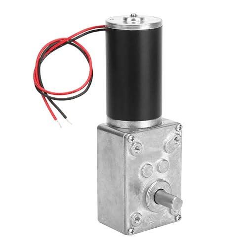 12 -V -Zahnradmotor | Hochtorsionsgeschwindigkeit reduzieren das elektrische Getriebe | 8mm Wellenmotor für Vorhangmaschinen/angeschlossene Geräte | 400 U/min - 10 U/min (12V,30RPM) von REXVTNS