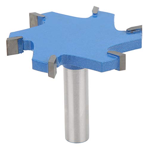 12mm Schaft 6 Zähne T - Formte Fräsenschneider | Holzbearbeitungsrouter Bit für sogar Schneiden | 65 x 10 mm YG8 Legierung / 45# Kohlenstoffstahl | Reduziert - Kickback & hoch - 12mm Schaft 6 Zähne T - Formte Fräsenschneider | Holzbearbeitungsrouter Bit für sogar Schneiden | 65 x 10 mm YG8 Legierung / 45# Kohlenstoffstahl | Reduziert - Kickback & hoch - von REXVTNS