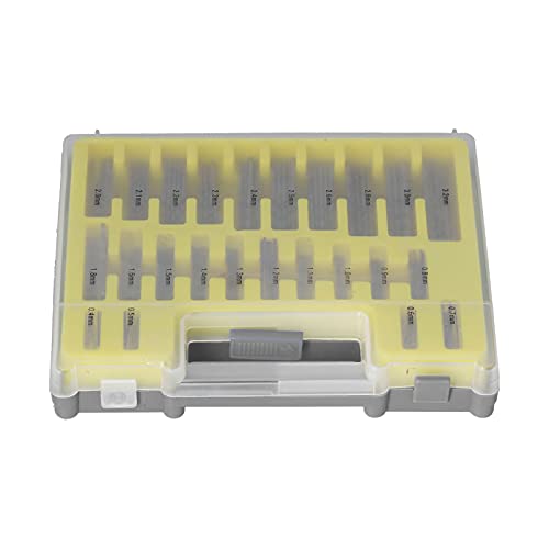 150pcs HSS -Twist -Bohrer -Bits 0,4 mm - 3,2 mm | Hochgeschwindigkeitsstahlersatz für Elektronik/Schmuck/DIY | Definierte Kanten mit Plastikspeicherbox 150pcs HSS -Twist -Bohrer -Bits 0,4 mm - 3,2 mm | Hochgeschwindigkeitsstahlersatz für Elektronik/Schmuck/DIY | Definierte Kanten mit Plastikspeicherbox von REXVTNS