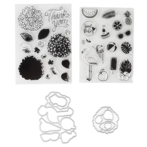 2 Pcs Clear Stamps Thank You Theme | Transparent Reusable DIY Scrapbook Stamp | Hand Made Presents for Photo Albums/Diaries/Greeting Cards | with 2 Dies 2 Pcs Clear Stamps Thank You Theme | Transparent Reusable DIY Scrapbook Stamp | Hand Made Presents for Photo Albums/Diaries/Greeting Cards | with 2 Dies von REXVTNS