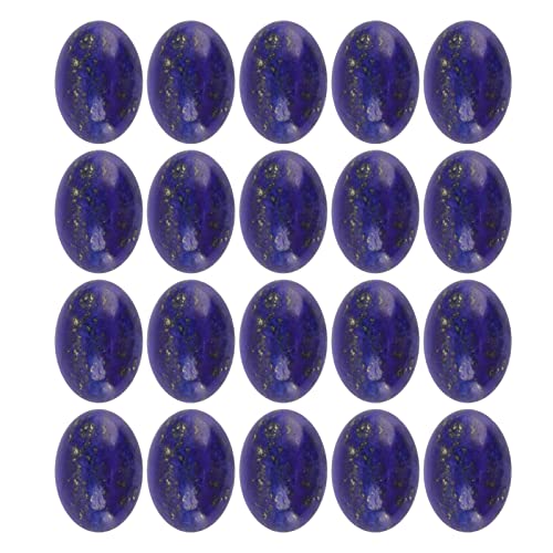 20pcs Lapis Lazuli Cabochon Stones | Oval Flatback Beads for Jewelry Making/DIY Craft | Soothing Stone for Necklace/Ring/Bracelet | 18x13mm Authentic Mineral 20pcs Lapis Lazuli Cabochon Stones | Oval Flatback Beads for Jewelry Making/DIY Craft | Soothing Stone for Necklace/Ring/Bracelet | 18x13mm Authentic Mineral von REXVTNS