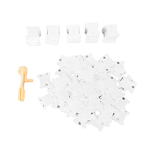360Pcs Plastic Floss Bobbin | Non - Corroding Thread Storage for Sewing/Embroidery/DIY Crafts | Sturdy Organizer with Winding Machine 360Pcs Plastic Floss Bobbin | Non - Corroding Thread Storage for Sewing/Embroidery/DIY Crafts | Sturdy Organizer with Winding Machine von REXVTNS