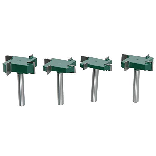 4pcs 4 - Flötenrouter Bit Set | YG6 -Legierung & 45# Kohlenstoffstahl T - Schlitzmühlenschneider | 6mm Schaft für Holzbearbeitung/CNC/Gravur | Haltbarkeit der industriellen 4pcs 4 - Flötenrouter Bit Set | YG6 -Legierung & 45# Kohlenstoffstahl T - Schlitzmühlenschneider | 6mm Schaft für Holzbearbeitung/CNC/Gravur | Haltbarkeit der industriellen von REXVTNS