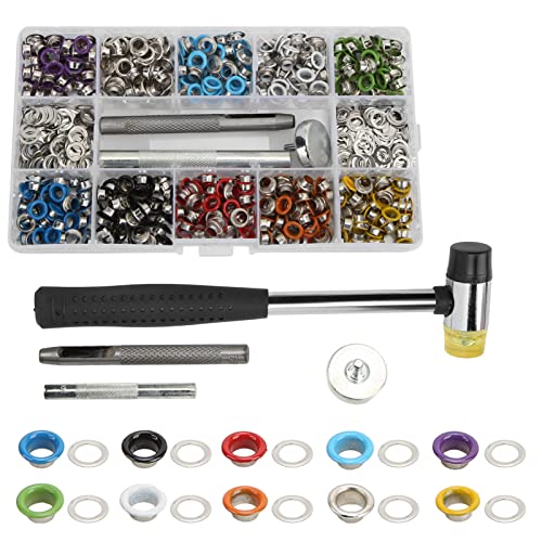 500 Sets Snap Buttons 5mm | Sturdy & Rustproof for DIY Crafts/Clothing Repair | Hollow Snap Buttons for Jumpsuits/Blouses/Skirts | Includes 2 Tools + Storage Box 500 Sets Snap Buttons 5mm | Sturdy & Rustproof for DIY Crafts/Clothing Repair | Hollow Snap Buttons for Jumpsuits/Blouses/Skirts | Includes 2 Tools + Storage Box von REXVTNS