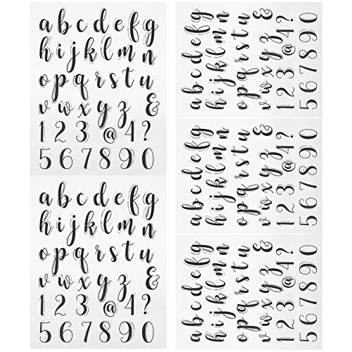 5Pcs Transparent Alphabet Stamps | 39 Lower Case Letters DIY Journal Scrapbooking | Reusable Rubber Stamps for Cards/Envelopes/Crafts | Eco - Friendly T1768 5Pcs Transparent Alphabet Stamps | 39 Lower Case Letters DIY Journal Scrapbooking | Reusable Rubber Stamps for Cards/Envelopes/Crafts | Eco - Friendly T1768 von REXVTNS