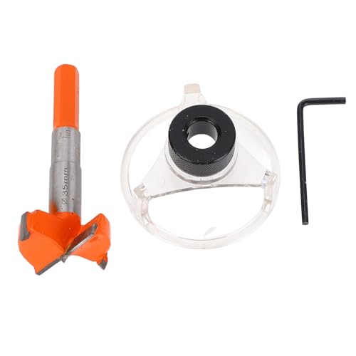 Adjustable Hole Saw for Wood | 3 Flute Design with Particle Cover | Custom Cut Diameter 35mm for Cabinet Doors/Panels | Compatible with Electric & Cordless Drills Adjustable Hole Saw for Wood | 3 Flute Design with Particle Cover | Custom Cut Diameter 35mm for Cabinet Doors/Panels | Compatible with Electric & Cordless Drills von REXVTNS