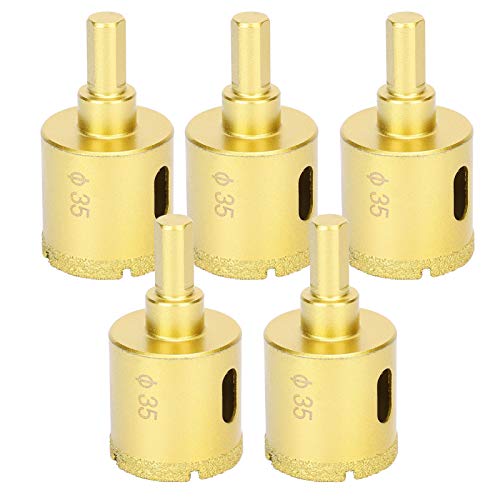 Crystal Lilling Drill Bit 5pcs | 35 mm Lochsäge für Marmor/Beton/Glas | Genau und starkes Kristallmaterial | Passt Elektro- und Bankbohrer Crystal Lilling Drill Bit 5pcs | 35 mm Lochsäge für Marmor/Beton/Glas | Genau und starkes Kristallmaterial | Passt Elektro- und Bankbohrer von REXVTNS