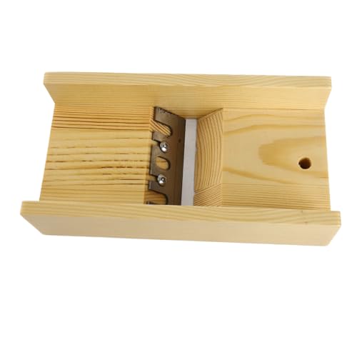 DIY Soap Beveler & Cutter | Adjustable Pine Wood Hand - Made Soap Planer/Candle Trimming Tool | Metal Cutter for Even Edges | Suitable for Soap/Cake/Pizza Making DIY Soap Beveler & Cutter | Adjustable Pine Wood Hand - Made Soap Planer/Candle Trimming Tool | Metal Cutter for Even Edges | Suitable for Soap/Cake/Pizza Making von REXVTNS