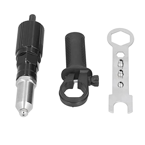 Electric Niets -Werkzeugadapter | Kohlenstoffstahlschmieden & 3 Klauennageldesign | Hex -Schaft für Tür/Fenster/automatische Nieten | ABS Non -Slip -Griff, 0,3 Zoll Größe Electric Niets -Werkzeugadapter | Kohlenstoffstahlschmieden & 3 Klauennageldesign | Hex -Schaft für Tür/Fenster/automatische Nieten | ABS Non -Slip -Griff, 0,3 Zoll Größe von REXVTNS
