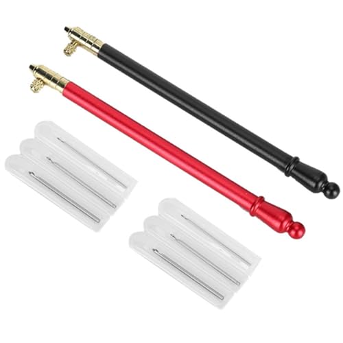 Embroidery Crochet Hook | Stainless Steel Handle for Sewing/Beading/Craft | 3 Needle Sizes, Ergonomic Secure Grip Design | French Tambour & Crystal Embroidery Tool Embroidery Crochet Hook | Stainless Steel Handle for Sewing/Beading/Craft | 3 Needle Sizes, Ergonomic Secure Grip Design | French Tambour & Crystal Embroidery Tool von REXVTNS
