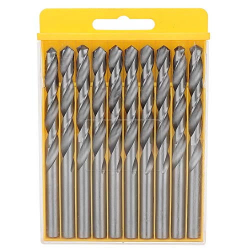 Hochgeschwindige Stahlverdrehungsbits | 10pcs Box für Edelstahl/Eisen/Holz | 3 - genau für den exakten Bohrungen Punkt | 8,0 mm & 8,5 mm Größen ((8.5 high-speed steel 10 pieces/box 4241)) von REXVTNS