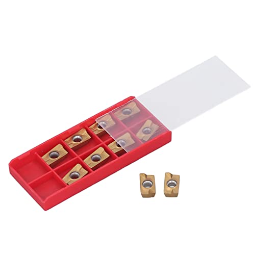 Indexable End Mill Holder NT30 FMB22 | 45° Milling Cutter for Steel/CNC Machines | 400R 50x22 4T Cutter with 10pcs APMT1604 Inserts | High - Speed & High - Hardness Indexable End Mill Holder NT30 FMB22 | 45° Milling Cutter for Steel/CNC Machines | 400R 50x22 4T Cutter with 10pcs APMT1604 Inserts | High - Speed & High - Hardness von REXVTNS