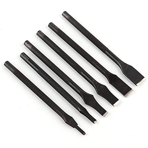 Japanese Black Slotted Straight Flat Tip Punch | Leather Craft DIY Tool | Alloy Steel for Belts/Wallets/Handmade Leather | Expert Heat - Treated Cutting Area Japanese Black Slotted Straight Flat Tip Punch | Leather Craft DIY Tool | Alloy Steel for Belts/Wallets/Handmade Leather | Expert Heat - Treated Cutting Area von REXVTNS