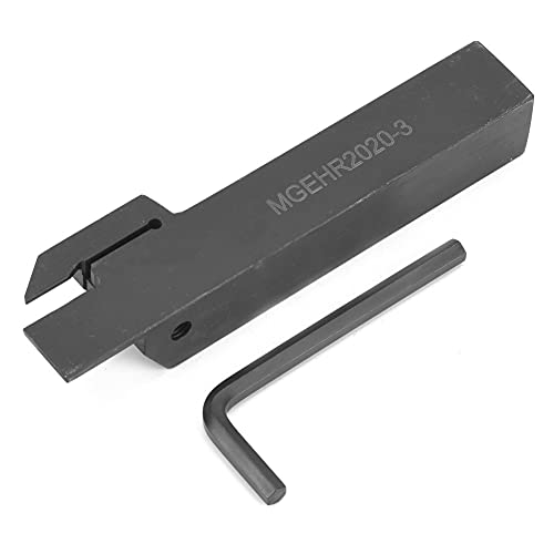 MGEHR2020-3 Grooving Turning Holder | Right Hand CNC Lathe Tool with Wrench | High Tensile Strength for Cast Iron/Steel Processing | 20mm Shank Diameter, 125mm Length MGEHR2020-3 Grooving Turning Holder | Right Hand CNC Lathe Tool with Wrench | High Tensile Strength for Cast Iron/Steel Processing | 20mm Shank Diameter, 125mm Length von REXVTNS