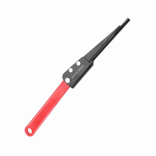Morse Taper Spindle Disassembly Tool | Semi Automatic Arbor Shank Drift Key Remover for MT4 / MT5 / MT6 | 42CrMo Alloy Steel, 387mm DIN318 4-6 von REXVTNS