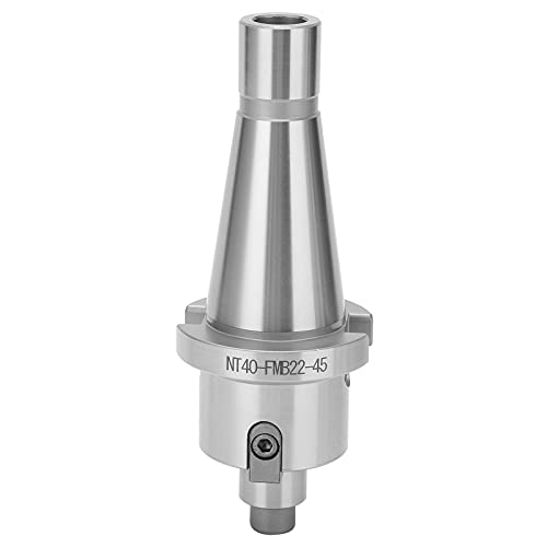 NT40 Milling Tool Holder | 42CrMo Steel FMB Metric Tool for Face Milling | High Tensile Strength with Central Through Hole/Bilateral Keyway | HRC43-48 Hardness von REXVTNS