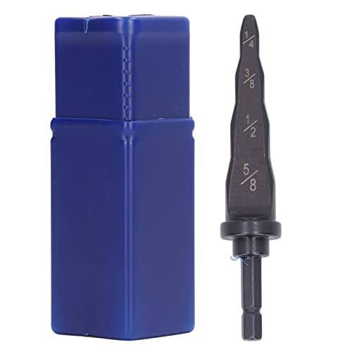 Pipe Tube Expander Swaging Punch Tool 4 in 1 | 1/4 3/8 1/2 5 / 8in Copper Universal Hand Expander | High Carbon Steel for Electric Drill/HVAC/Plumbing | with Storage Box Pipe Tube Expander Swaging Punch Tool 4 in 1 | 1/4 3/8 1/2 5 / 8in Copper Universal Hand Expander | High Carbon Steel for Electric Drill/HVAC/Plumbing | with Storage Box von REXVTNS